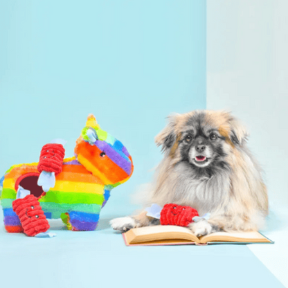 ZippyPaws Burrow Pinata Dog Toy