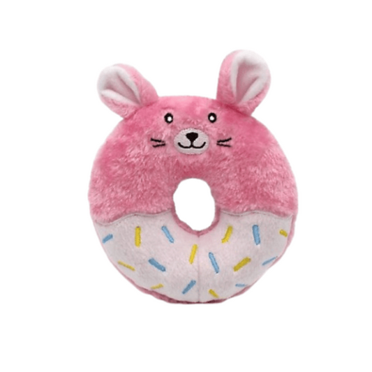ZippyPaws Donutz Buddies Bunny Dog Toy