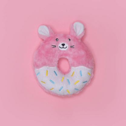 ZippyPaws Donutz Buddies Bunny Dog Toy