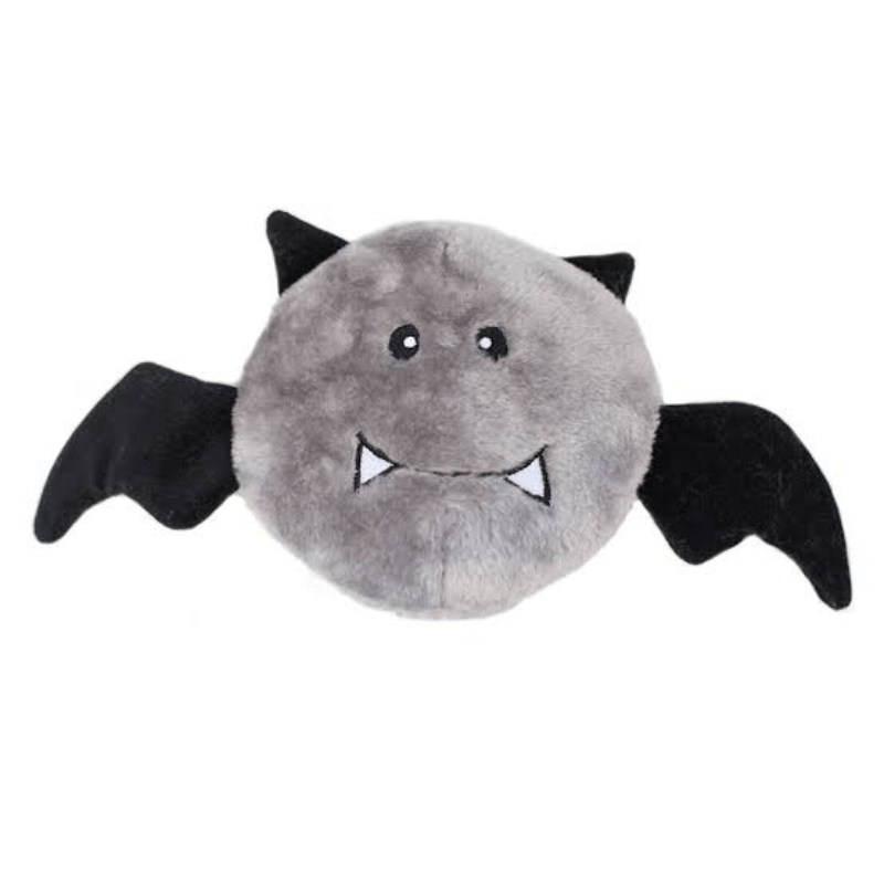 ZippyPaw Halloween Brainey Bat Dog Toy