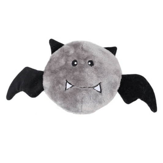 ZippyPaw Halloween Brainey Bat Dog Toy
