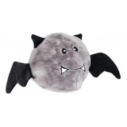 ZippyPaw Halloween Brainey Bat Dog Toy