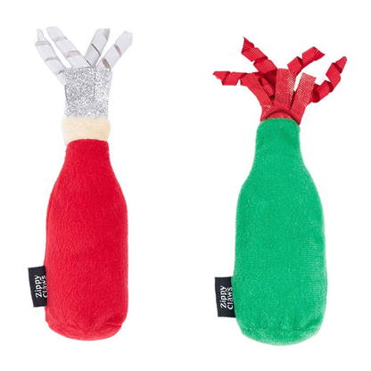 ZippyPaws Holiday Catnip Crusherz Cat Toy 2pk