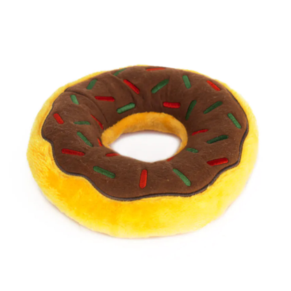 ZippyPaws Holiday Donutz Gingerbread Dog Toy