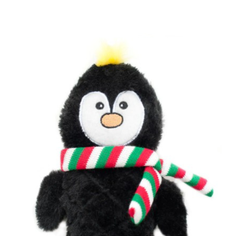ZippyPaws Holiday Jigglerz Penguin Dog Toy