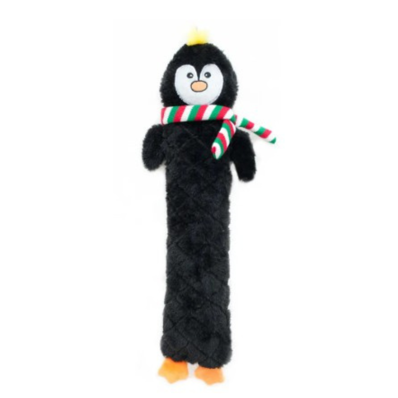 ZippyPaws Holiday Jigglerz Penguin Dog Toy