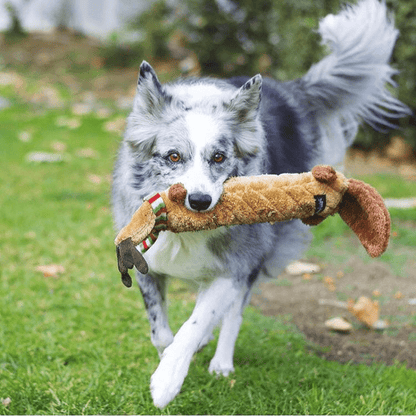 ZippyPaws Holiday Jigglerz Reindeer Dog Toy