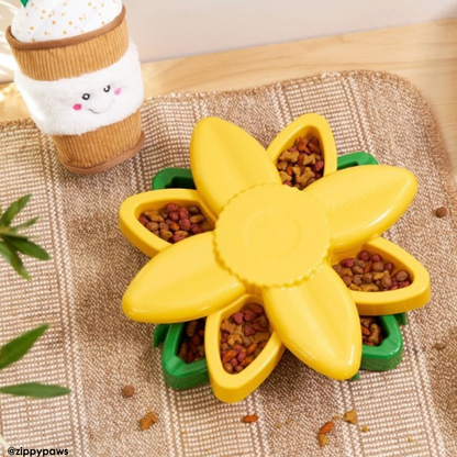 ZippyPaws SmartyPaws Puzzler Sunflower Dog Toy