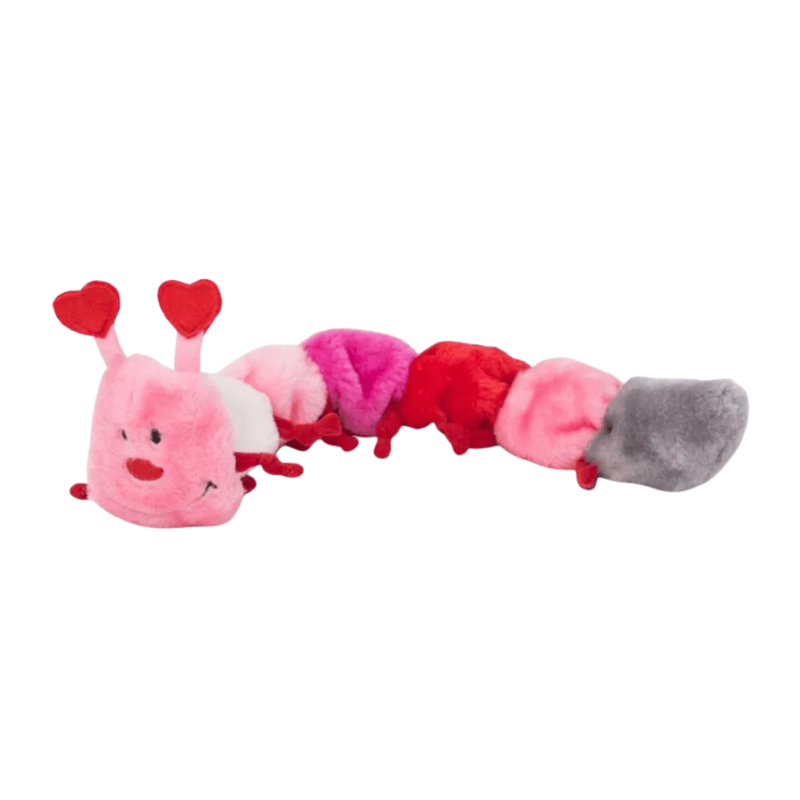 zippypaws-valentines-caterpillar-dog-toy-large