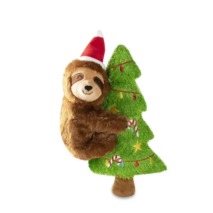 merry-slothmas-holiday-dog-toy