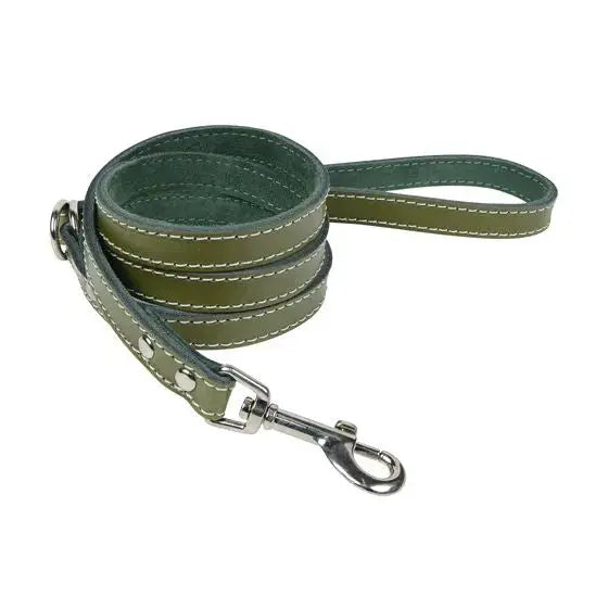 DOGUE Classic Stitch Leather Dog Lead - DOGUE