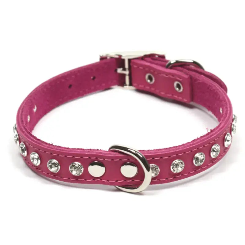 DOGUE Leather Glamour Dog Collar - DOGUE