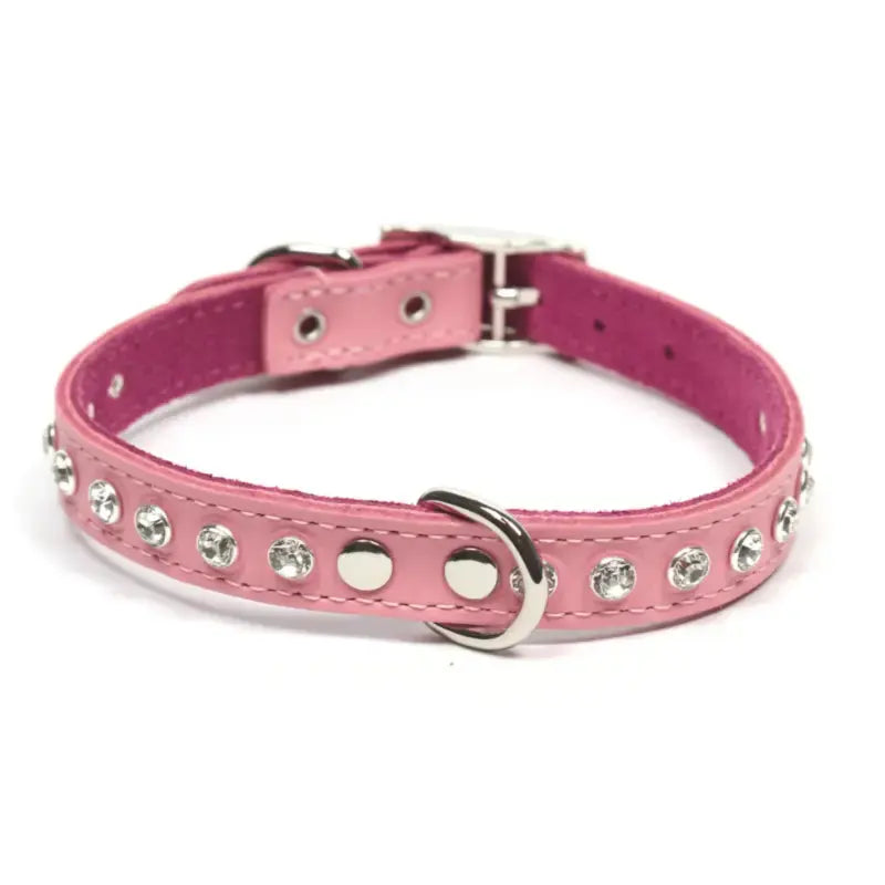 DOGUE Leather Glamour Dog Collar - DOGUE