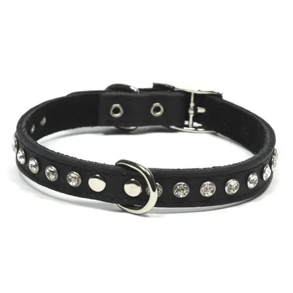 DOGUE Leather Glamour Dog Collar - DOGUE