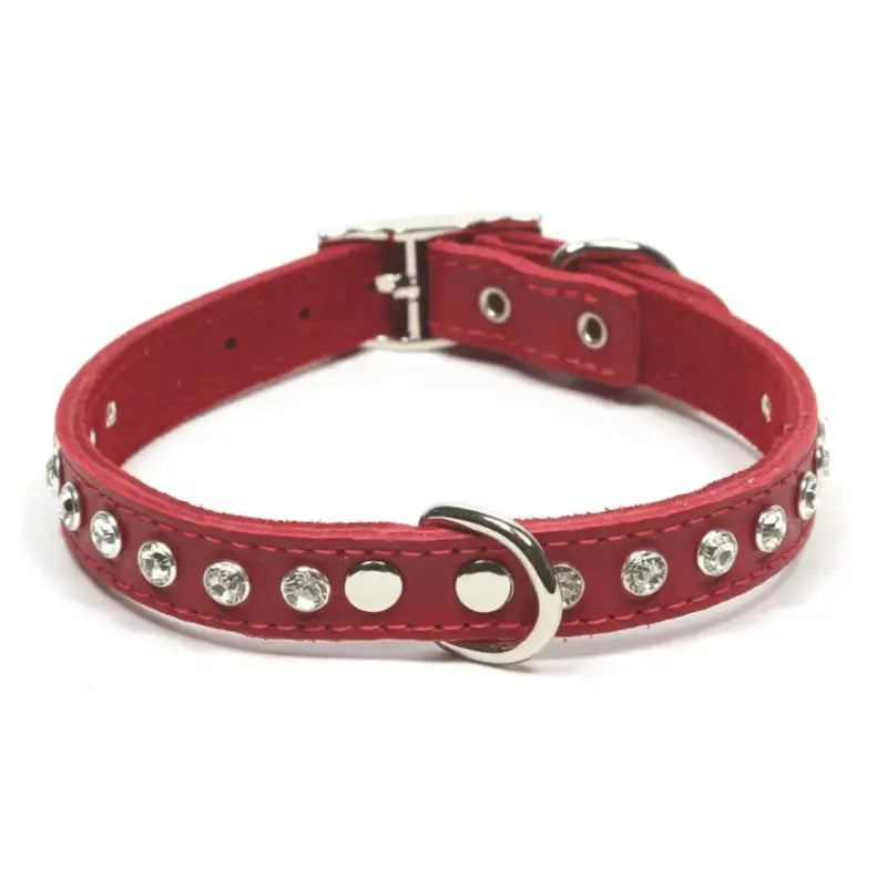 DOGUE Leather Glamour Dog Collar - DOGUE