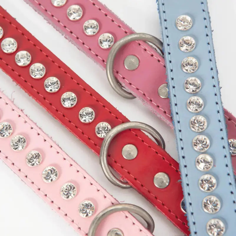 DOGUE Leather Glamour Dog Collar - DOGUE