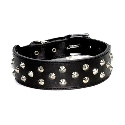 DOGUE Stud Muffin Leather Dog Collar - DOGUE