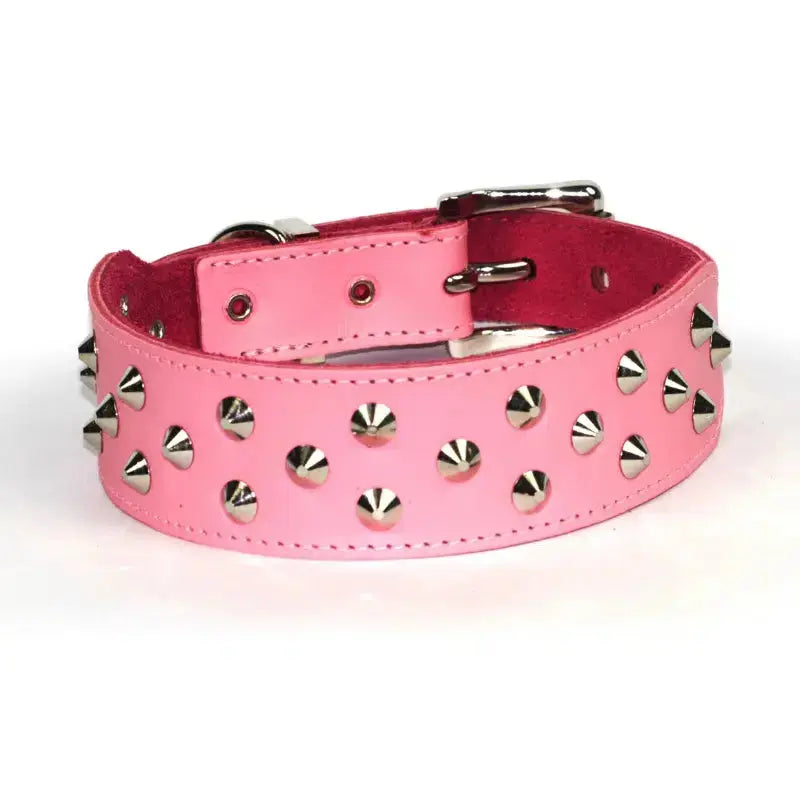 DOGUE Stud Muffin Leather Dog Collar - DOGUE