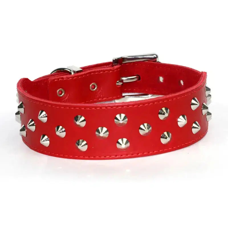 DOGUE Stud Muffin Leather Dog Collar - DOGUE