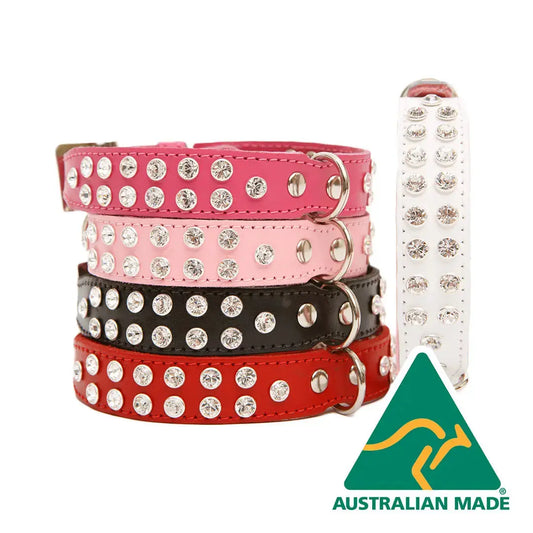 DOGUE Leather Too Glamorous Dog Collar - DOGUE