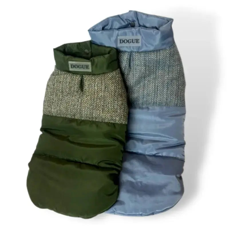 DOGUE Tweed Puffer Dog Jacket - DOGUE