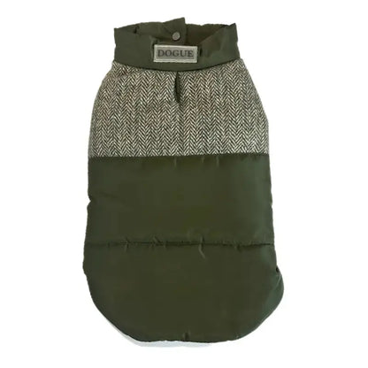 DOGUE Tweed Puffer Dog Jacket - DOGUE