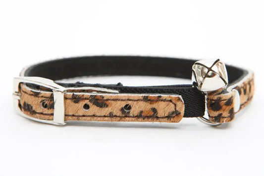 DOGUE | Leather Cat Collars | Animal Print DOGUE