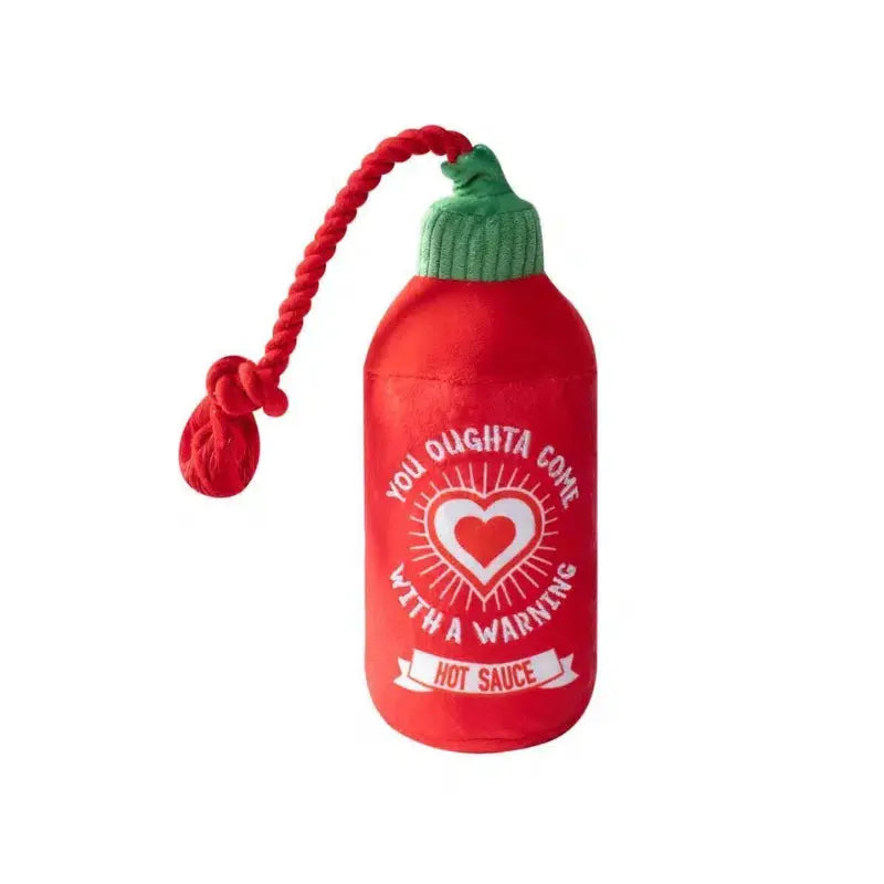 Hearts on Fire Hot Sauce Dog Toy | Buy Online at DOGUE Australia