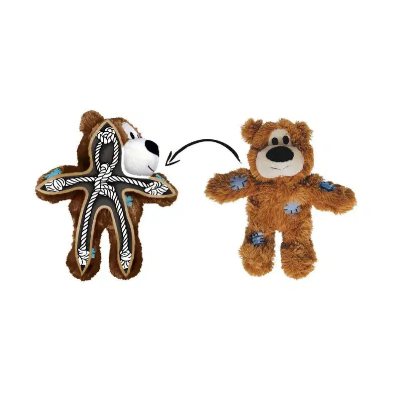 KONG Wild Knots Bear Dog Toys | Buy Online at DOGUE Australia