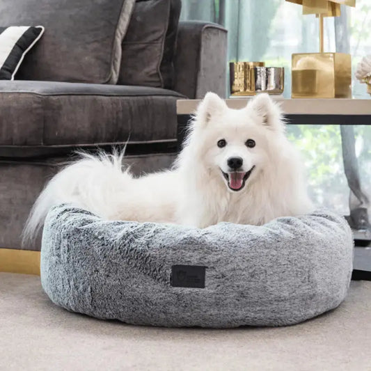 Harley Dog Bed | Artic Faux Fur | Buy Online at DOGUE Australia
